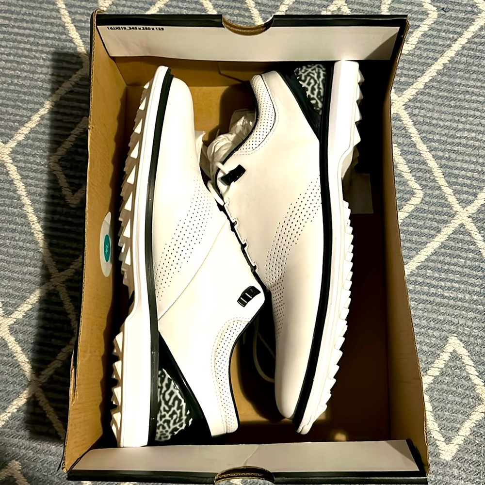 Air Jordan ADG4 golf shoes size 12. Brand new in box. Never worn.